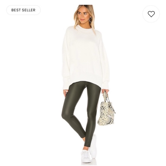 NWT Plush x Revolve Fleece Lined Liquid Legging in Army Green Size XL - Picture 2 of 7